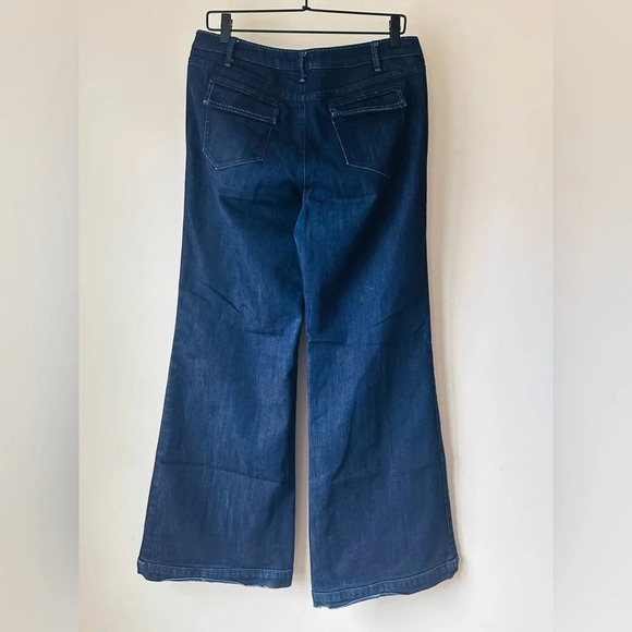 Anthropologie Bica Cheia Indigo Denim Jeans - Size 10 - Picture 11 of 16